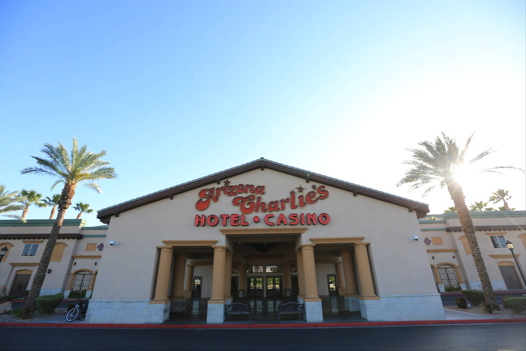 A man robbed the casino cage at Arizona Charlie's, 4575 Boulder Highway, Wednesday night, April 12. (Brett Le Blanc/Las Vegas Review-Journal) @bleblancphoto