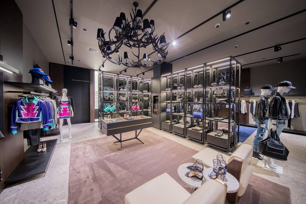 The 2,200-square-foot Las Vegas store is Dsquared2’s fourth location in the United States. (DSquared2)