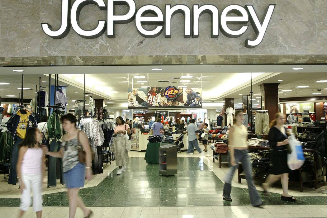 J.C. Penney Co. is delaying the closure of numerous stores nationwide, including the one at Boulevard Mall in Las Vegas. (Matt Slocum/AP)