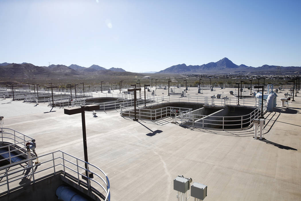 The River Mountains Water Treatment Facility on Wednesday, January 25, 2017, in Henderson. Rachel Aston Las Vegas Review-Journal @rookie__rae