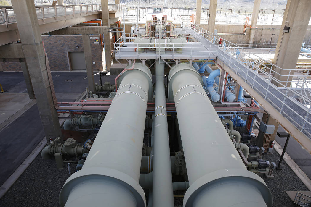 Follow a gallon of water from Lake Mead to a Las Vegas tap | Las Vegas ...