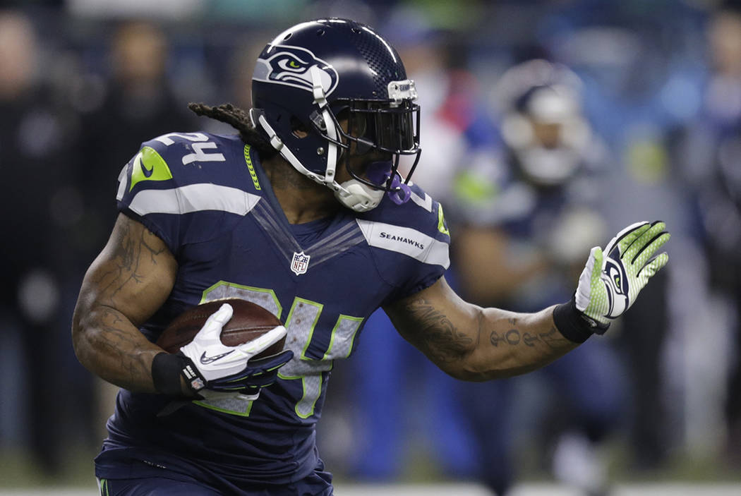 Raiders players high but measured on Marshawn Lynch | Las ...