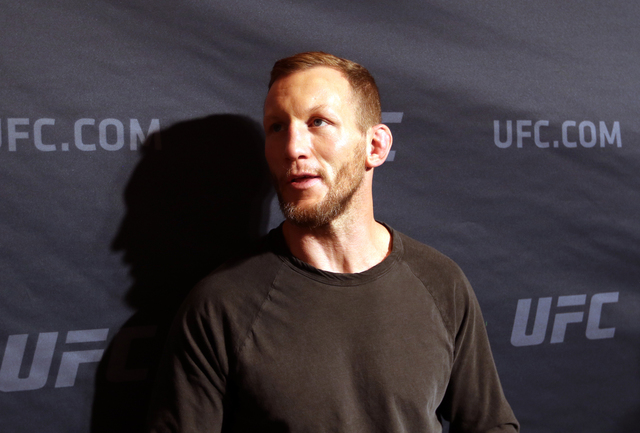UFC featherweight and Las Vegas-based fighter Gray Maynard will fight featherweight Teruto Ishihara on July 7 at T-Mobile Arena. (Heidi Fang/Las Vegas Review-Journal) @HeidiFang