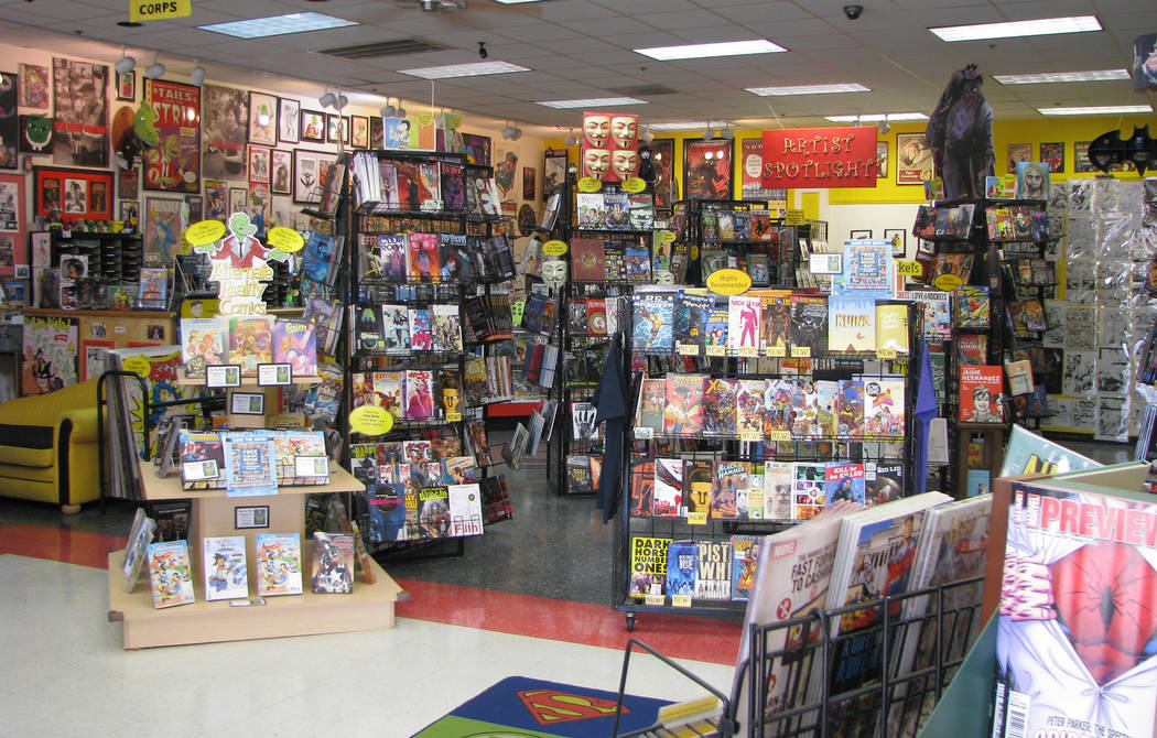 Alternate Reality Comics, 4110 S. Maryland Parkway is one of 13 locations that are set to give out on this year’s Free Comic Book Day, May 6, 2017. The store features a wide selection with  ...