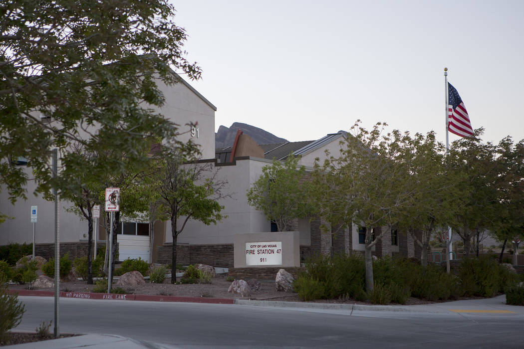 Federal prosecutors have accused Gino Miller of driving a 15-year-old girl to Las Vegas Fire And Rescue Station 47 for sex. (Bridget Bennett/Las Vegas Review-Journal) @bridgetkbennett