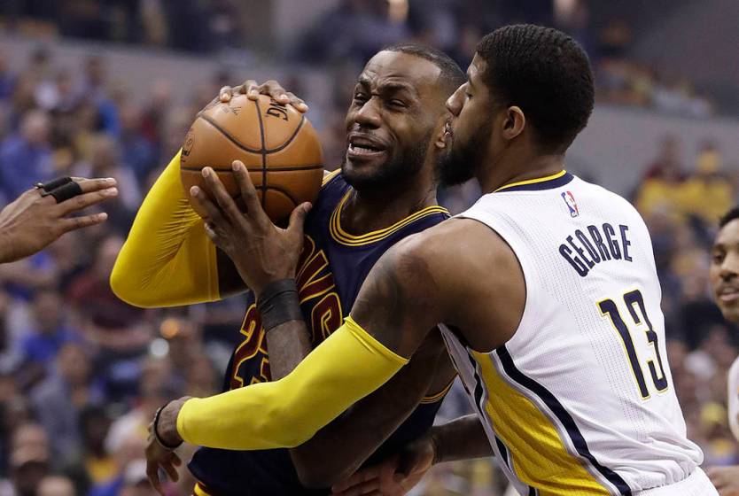 James leads Cavs past Pacers, earn sweep into 2nd round | Las Vegas