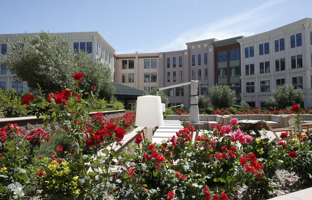 The Gramercy, a mixed-used development once known as ManhattanWest, at 9265 W. Russell Road on Tuesday, April 25, 2017, in Las Vegas. (Bizuayehu Tesfaye/Las Vegas Review-Journal) @bizutesfaye