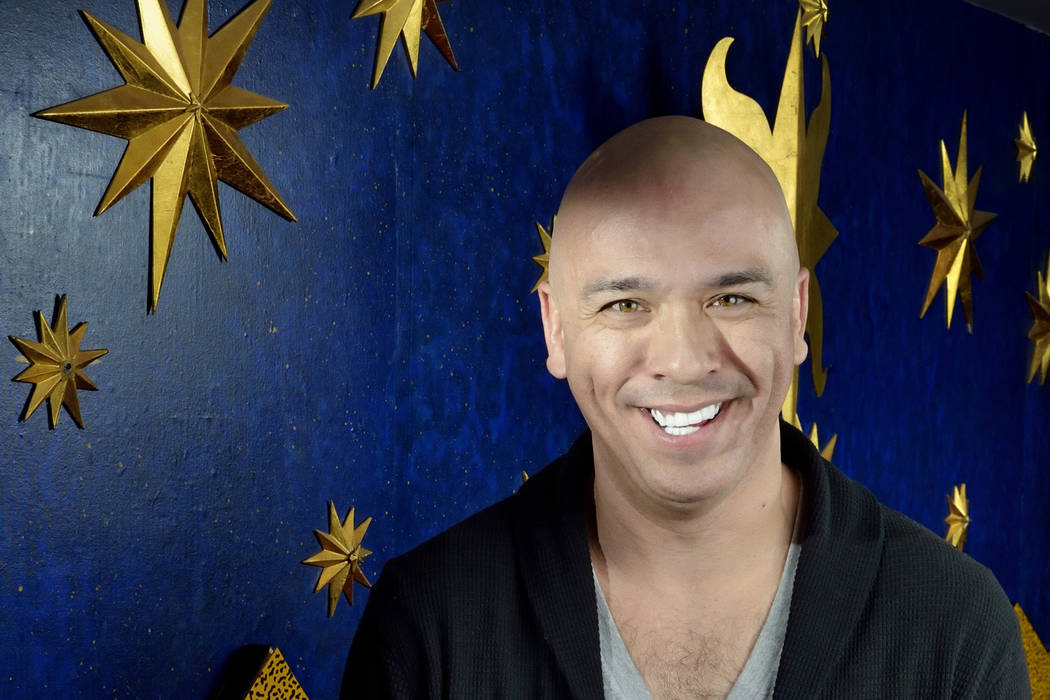 Comedian Jo Koy is shown at the Mystere Theater in the Treasure Island hotel-casino at 3300 Las Vegas Blvd. S. in Las Vegas on Tuesday, Feb. 17, 2015. (Bill Hughes/Las Vegas Review-Journal)