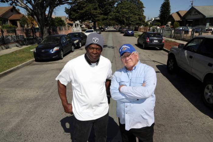 Bobby Greenone of four people who rescued trucker Reginald Denny at News  Photo - Getty Images