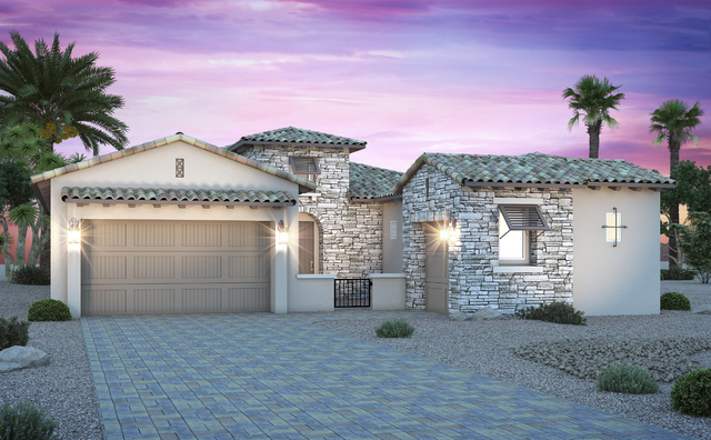 COURTESY
Pictured is Century Communities’ 2,549 square foot home at Monte Lucca in Lake Las Vegas.