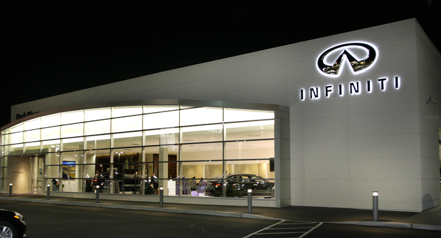 COURTESY INFINITI
Purchased by Park Place more than four years ago, the Las Vegas’ Infiniti dealership located at 5555 W. Sahara Ave. received a multimillion-dollar renovation in 2014 and is now ...