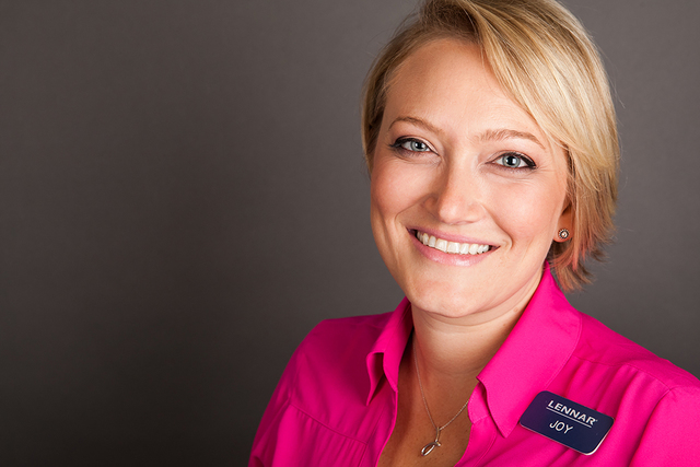 Joy Broddle
Division president,
Lennar Las Vegas.