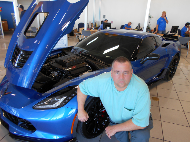 COURTESY
Las Vegas businessman Steve Polk purchased a 2016 Chevrolet Callaway Corvette ZO6 off the showroom floor at Findlay Chevrolet in the southwest valley.