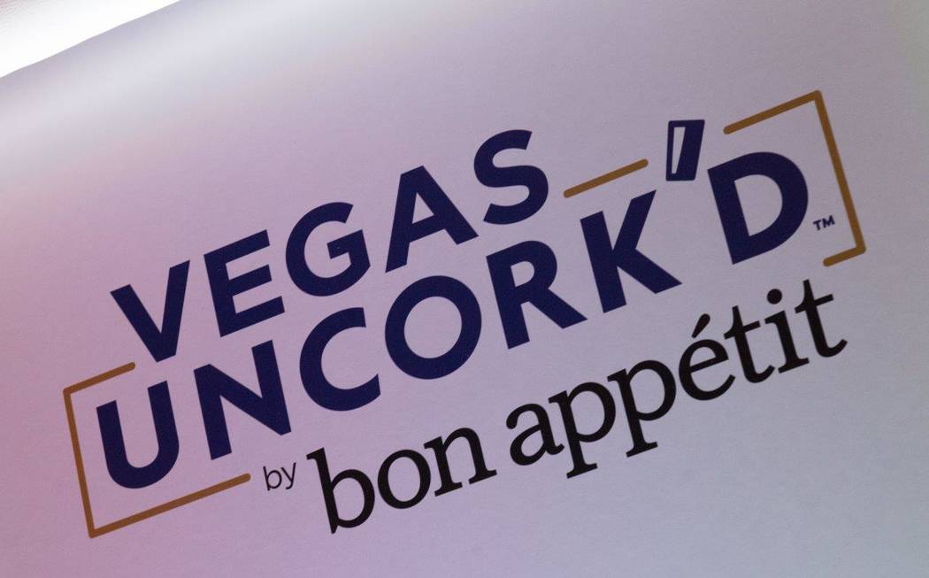 The Grand Tasting at Vegas Uncork'd by Bon Appetit at Garden of the Gods Pool Oasis at Caesars Palace on Friday, April 28, 2017, in Las Vegas. (Tom Donoghue)