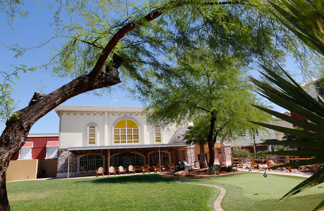 The backyard of Rising Star Sports Ranch in Mesquite, Nev., Friday, May 5, 2017. Chitose Suzuki Las Vegas Review-Journal @chitosephoto