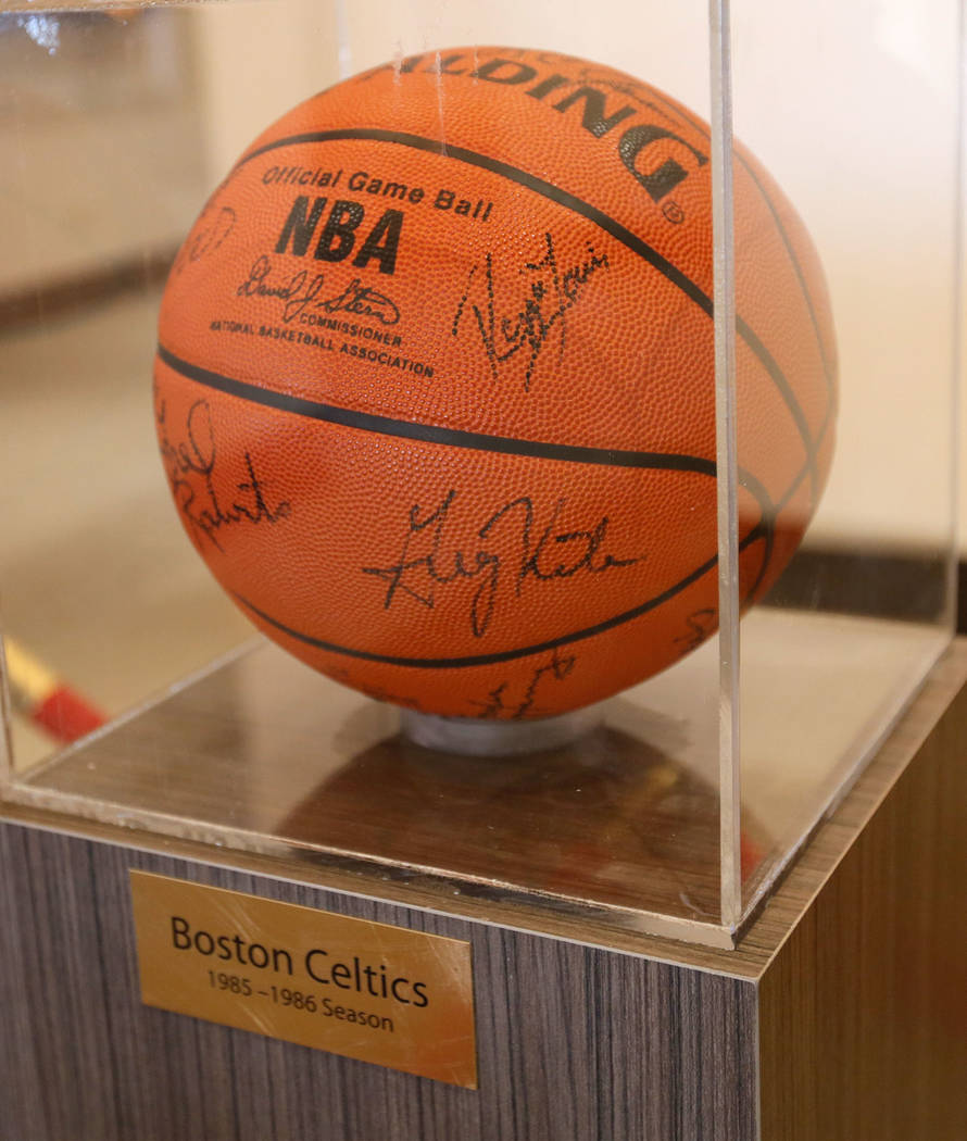 A basketball display at Rising Star Sports Ranch in Mesquite, Nev., Friday, May 5, 2017. Chitose Suzuki Las Vegas Review-Journal @chitosephoto