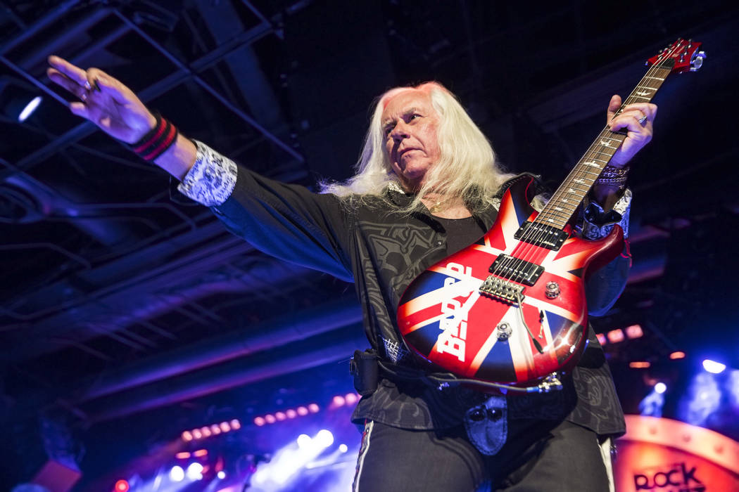 'Raiding the Rock Vault' classic rock revue on Monday, May 1, 2017, at the Hard Rock hotel-casino, in Las Vegas. Benjamin Hager Las Vegas Review-Journal @benjaminhphoto