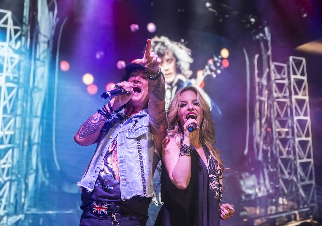 'Raiding the Rock Vault' classic rock revue on Monday, May 1, 2017, at the Hard Rock hotel-casino, in Las Vegas. Benjamin Hager Las Vegas Review-Journal @benjaminhphoto