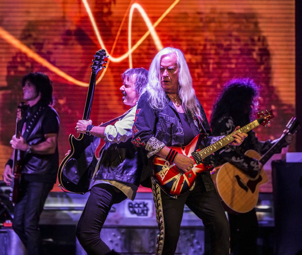 'Raiding the Rock Vault' classic rock revue on Monday, May 1, 2017, at the Hard Rock hotel-casino, in Las Vegas. Benjamin Hager Las Vegas Review-Journal @benjaminhphoto