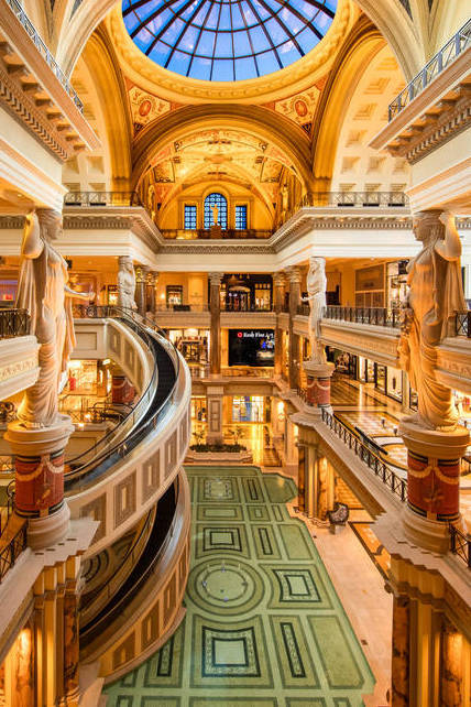 Balenciaga store inside the Forum Shops at Caesars in Las Vegas Monday,  Jan. 27, 2020. (K.M. Ca …