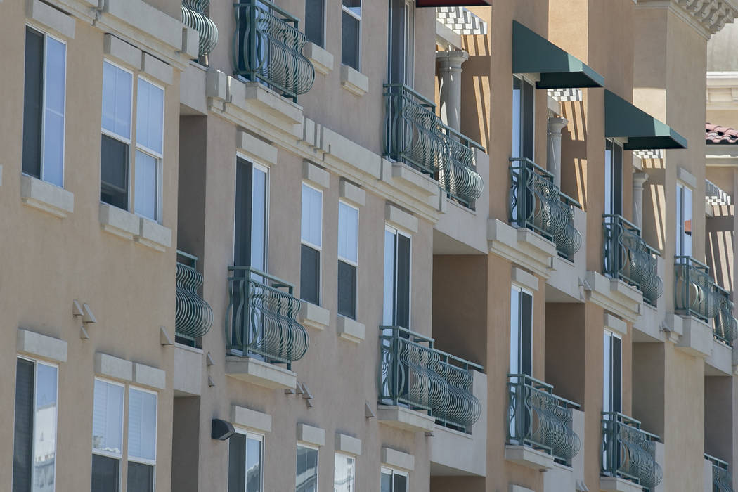 Florida developer Chris DelGuidice's project Las Vegas Grand, an apartment complex located blocks east of the Strip, as pictured on Wednesday, May 3, 2017, in Las Vegas. Bridget Bennett Las Vegas ...