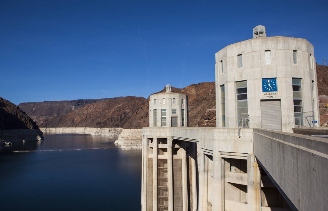 Hoover Dam on Wednesday, May 3, 2017. Miranda Alam Las Vegas Review-Journal @miranda_alam