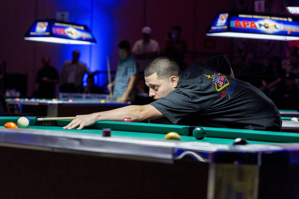 Players compete for money, prizes at top pool tournaments in Las Vegas