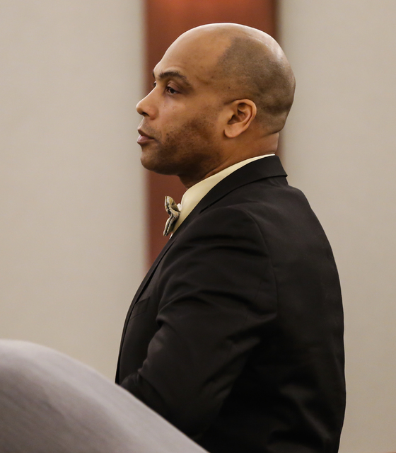 Jerry Earl Johnson, a former security guard at Wyndham Grand Desert hotel, was convicted of sexually assaulting a tourist, while being acquitted of another allegation during his trial at the Regio ...