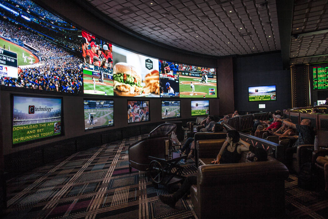 The Race Sports Book At The Cosmopolitan Hotel Casino On Monday May 8 17 In Las Vegas Before It Was An Area Of Slot Machines Now It Hosts The Race Sports