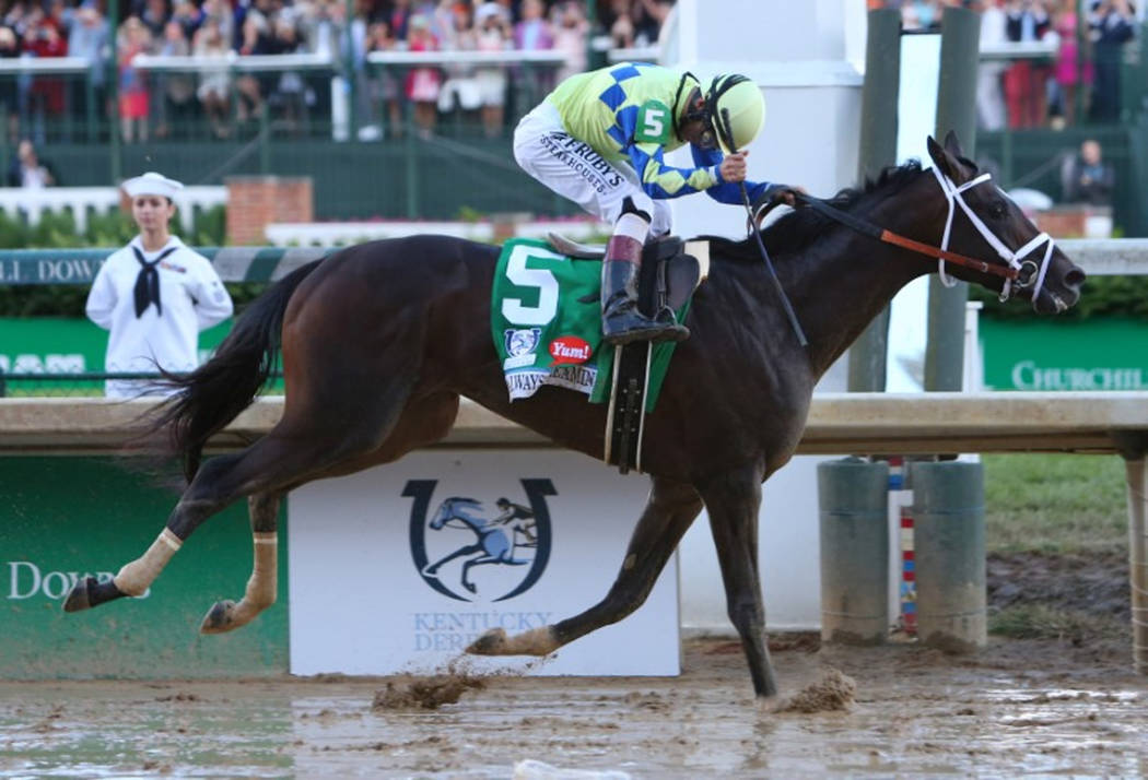 Always Dreaming splashes to victory at Kentucky Derby Las Vegas
