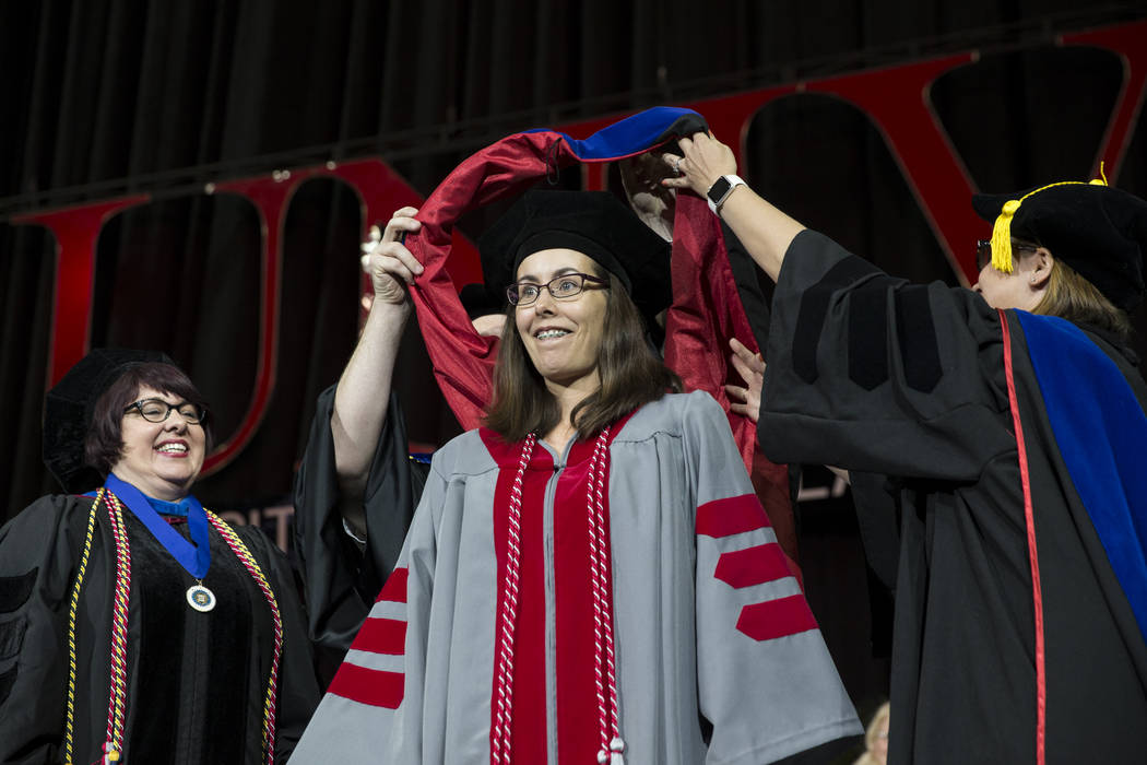 Nearly 3,000 graduate from UNLV during spring commencement ceremonies