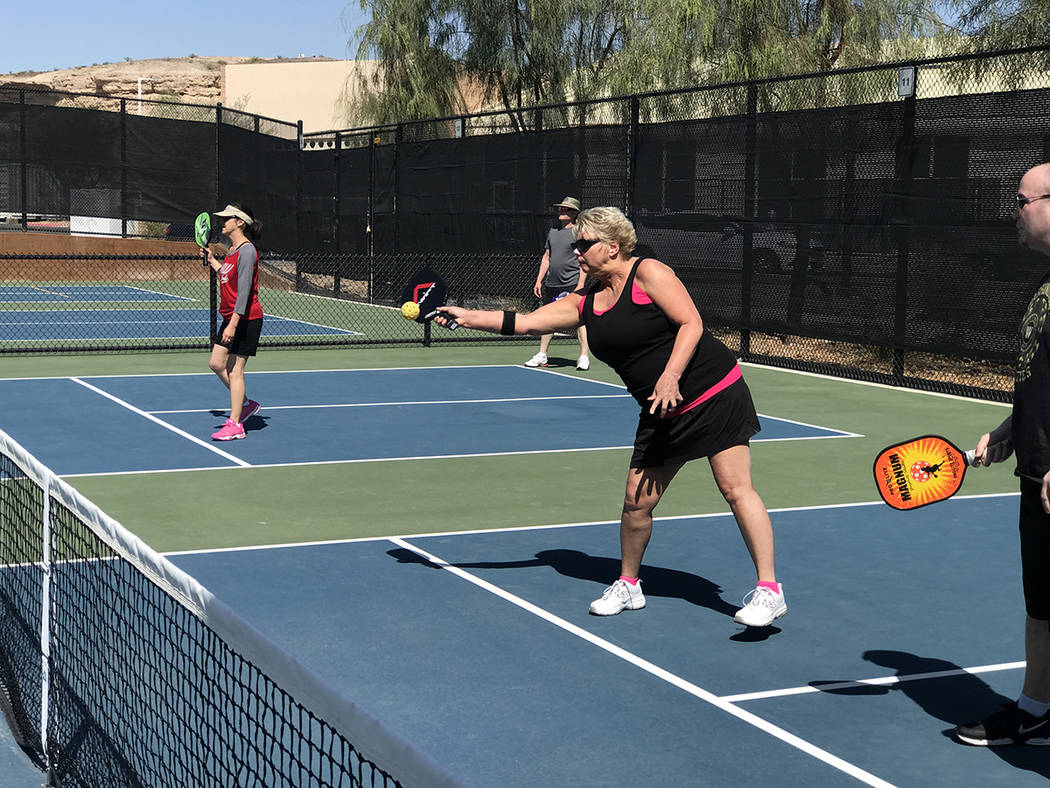 Pickleball popularity spreads among older Henderson residents Las