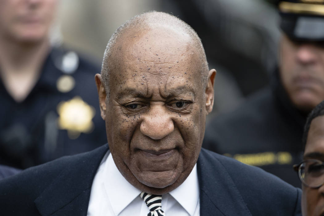 Bill Cosby departs the Montgomery County Courthouse in Norristown, Pennsylvania, on April 3, 2017. (Matt Rourke/File/AP)