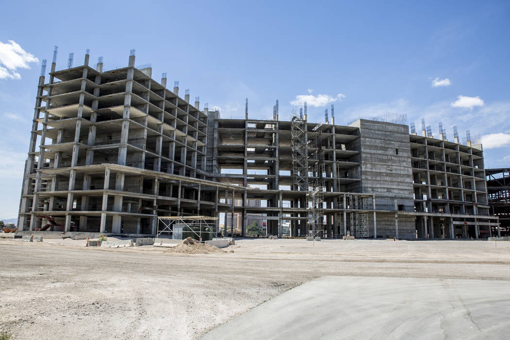 The Resorts World construction site on the Las Vegas Strip as seen on Wednesday, May 17, 2017. Patrick Connolly Las Vegas Review-Journal @PConnPie