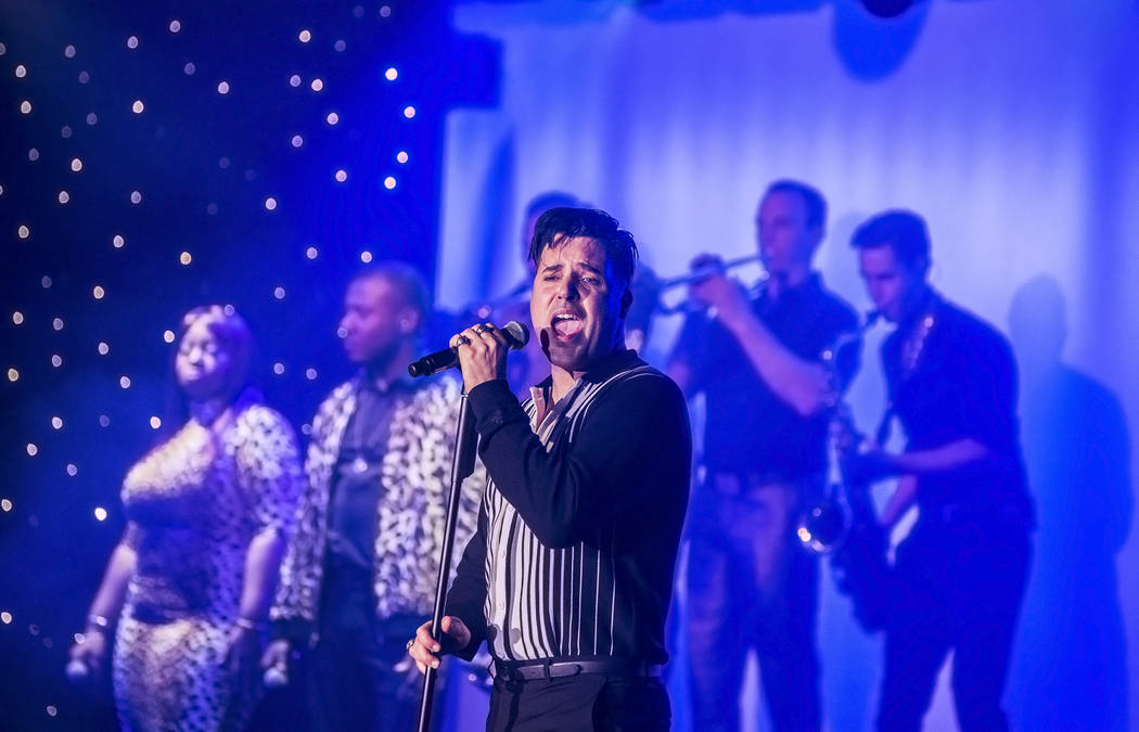 Singer and piano showman Frankie Moreno wows the crowd at The Showroom at the Golden Nugget on Saturday, May 20, 2017, in Las Vegas. Benjamin Hager Las Vegas Review-Journal @benjaminhphoto