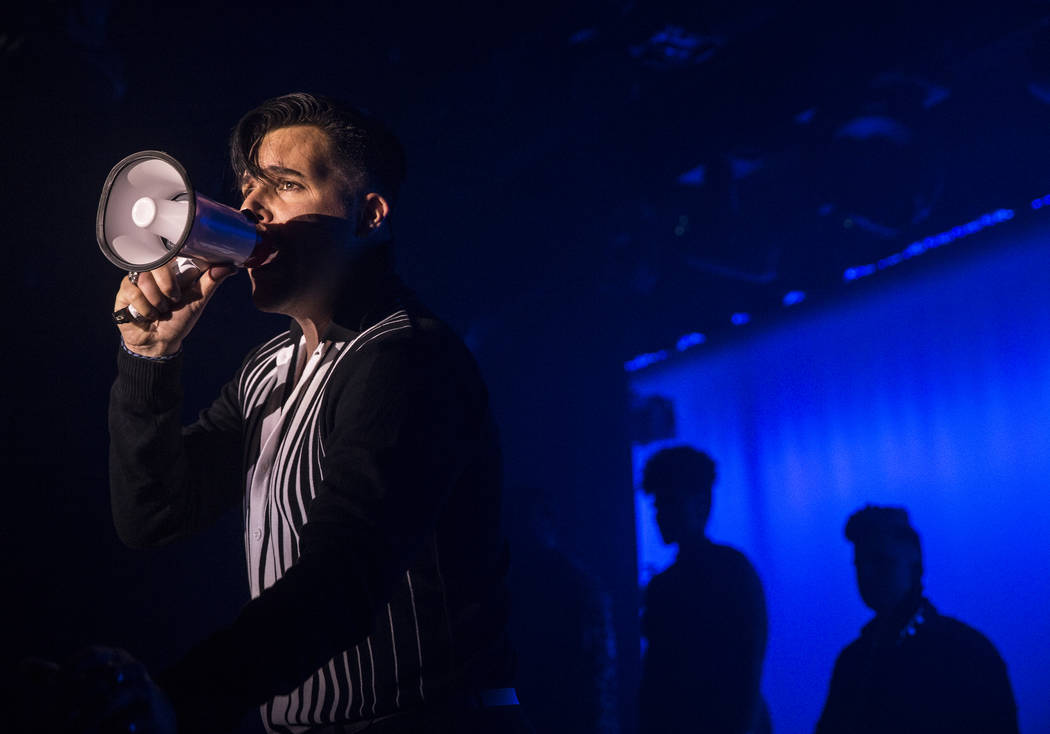 Singer and piano showman Frankie Moreno wows the crowd at The Showroom at the Golden Nugget on Saturday, May 20, 2017, in Las Vegas. Benjamin Hager Las Vegas Review-Journal @benjaminhphoto