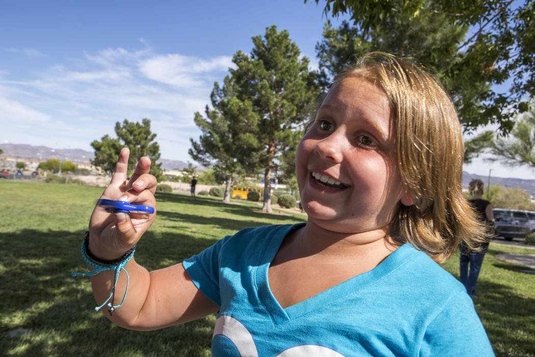 Kid craze 'fidget spinners' banned by some Southern Nevada schools, Education