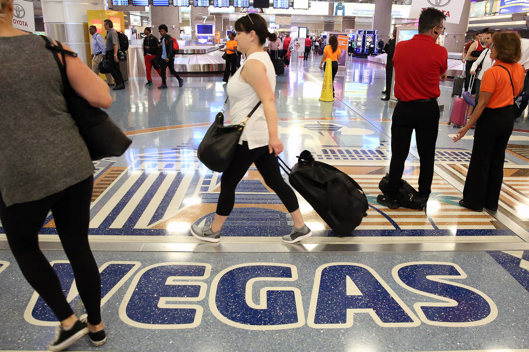 Record number of passengers seen at McCarran in Las Vegas in ‘17 | Las Vegas Review-Journal