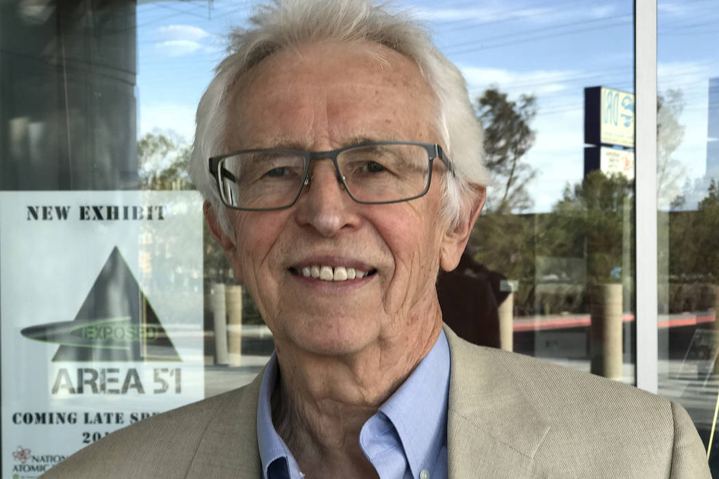 Plutonium expert Siegfried Hecker at the National Atomic Testing Museum in Las Vegas, Thursday, May 25, 2017 Keith Rogers Las Vegas Review-Journal