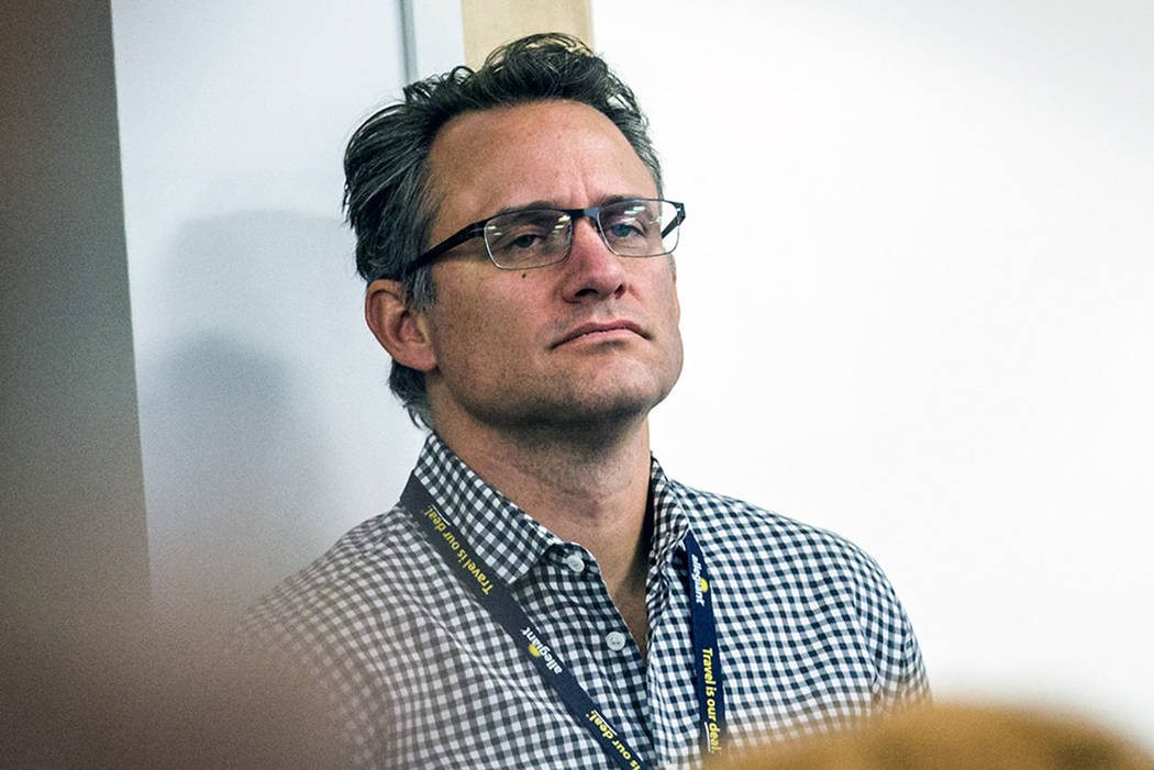 Jude Bricker, seen in 2016 (Las Vegas Review-Journal)