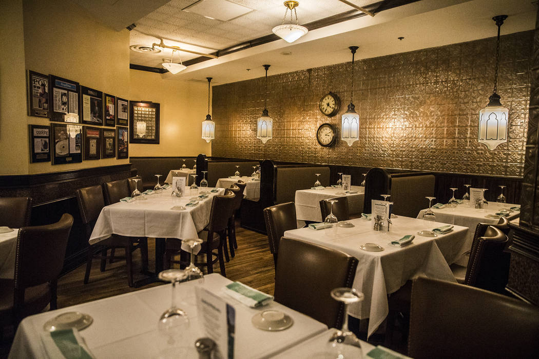 Smith & Wollensky is closing it's doors after a 17 year run on The Strip, and will auction off much of it's artwork and historical memorabilia. Photo taken on Friday, May 26, 2017, at Smith &a ...