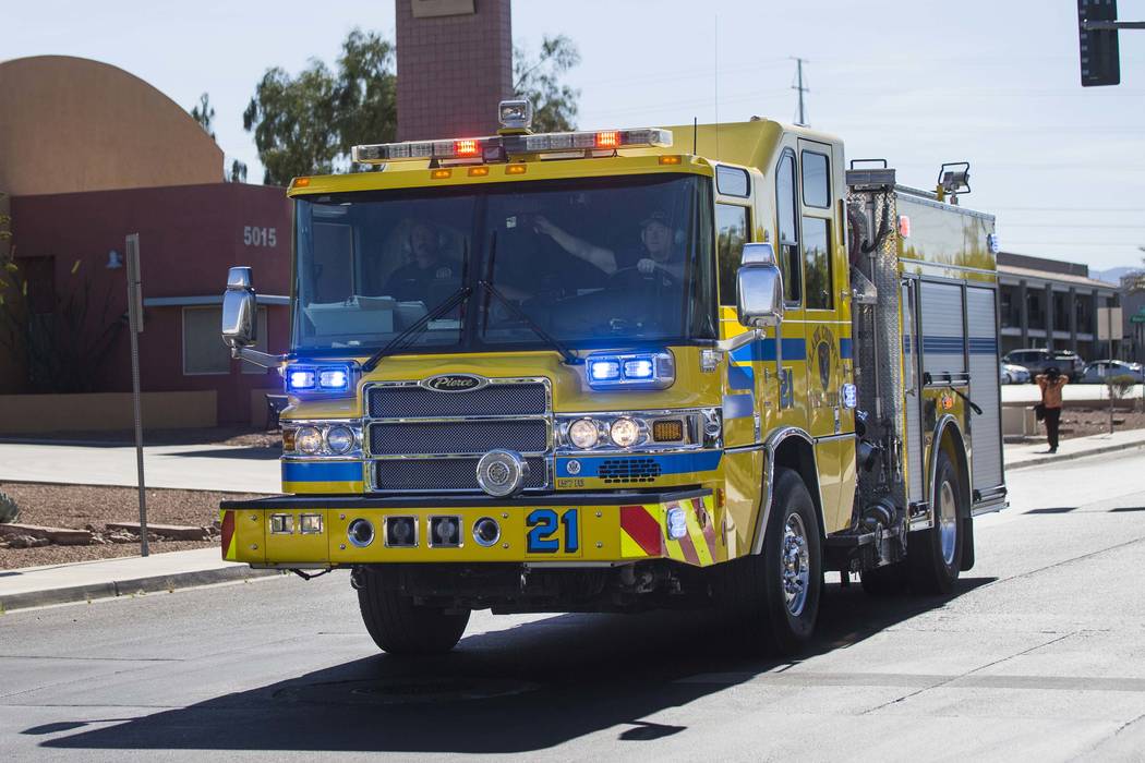 Clark County Fire Department responds to large fire at apartment