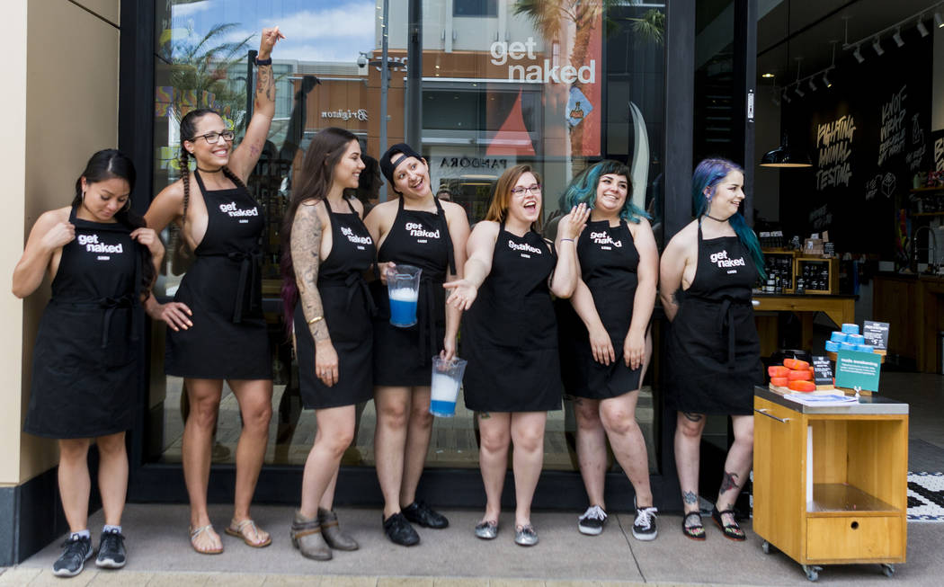 Lush opens packagingfree Naked shop in Manchester and the staff went