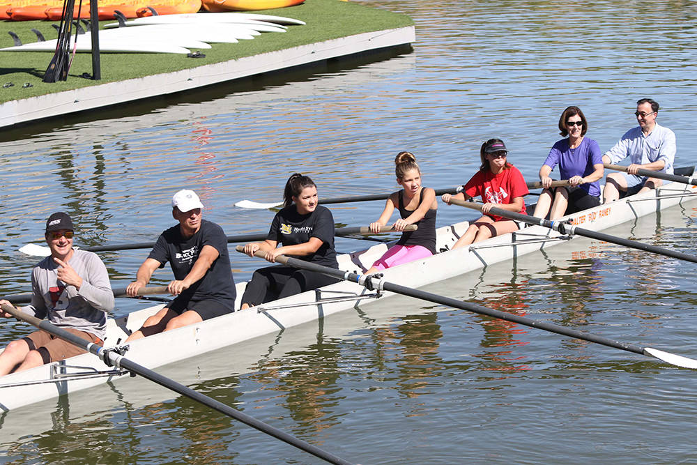 Rowing camps and programs at Lake Las Vegas community Las Vegas