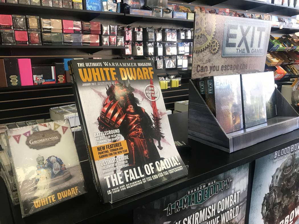 North Las Vegas store builds clientele via its analog games | Las Vegas  Review-Journal