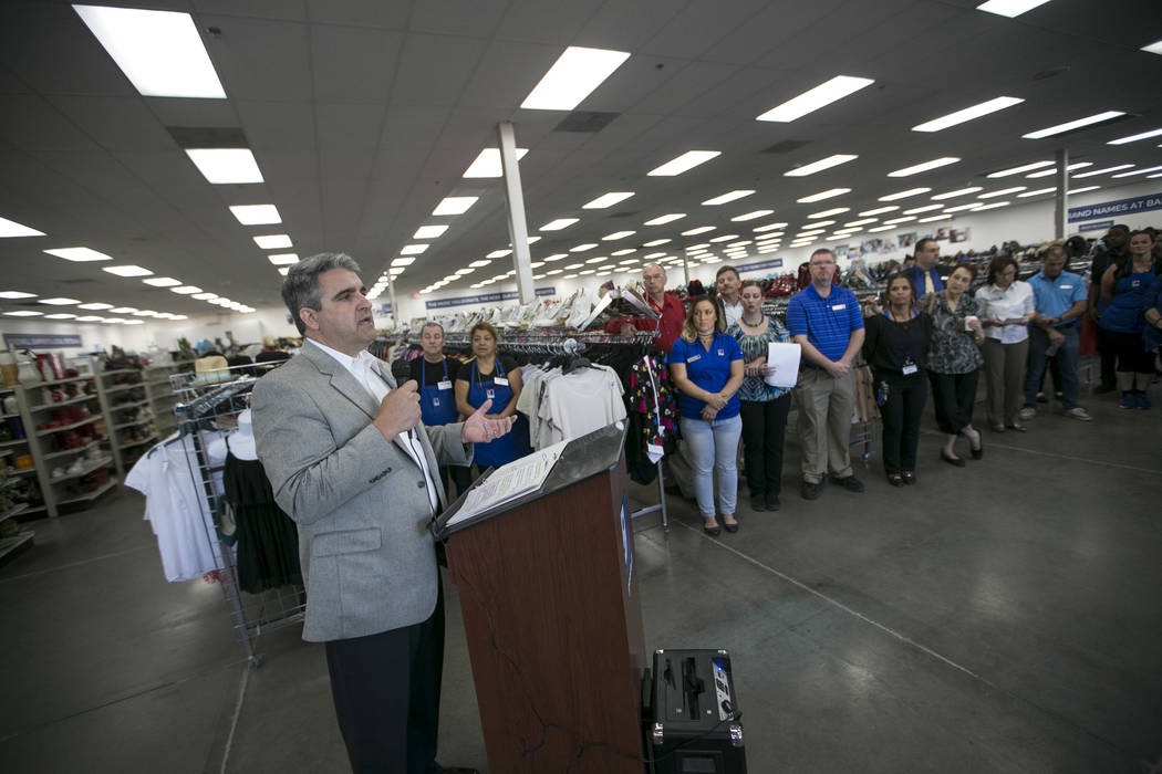 Goodwill’s temporary CEO believes in the nonprofit’s mission Las