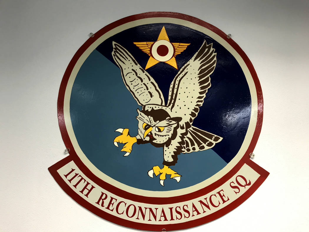 Shoulder patch artwork for the  432nd Wing's training squadron at Creech Air Force Base. Keith Rogers Las Vegas Review-Journal