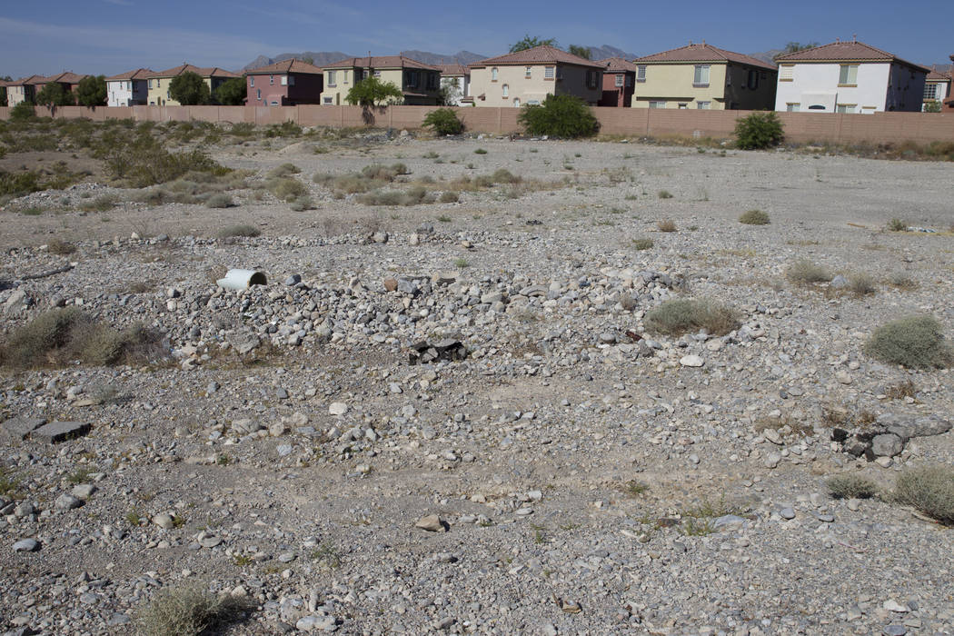 The future site for the College of Southern Nevada Northwest Campus near the intersection of Elkhorn Road and Grand Montecito Parkway on Tuesday, June 6, 2017 in Las Vegas. Erik Verduzco/Las Vegas ...