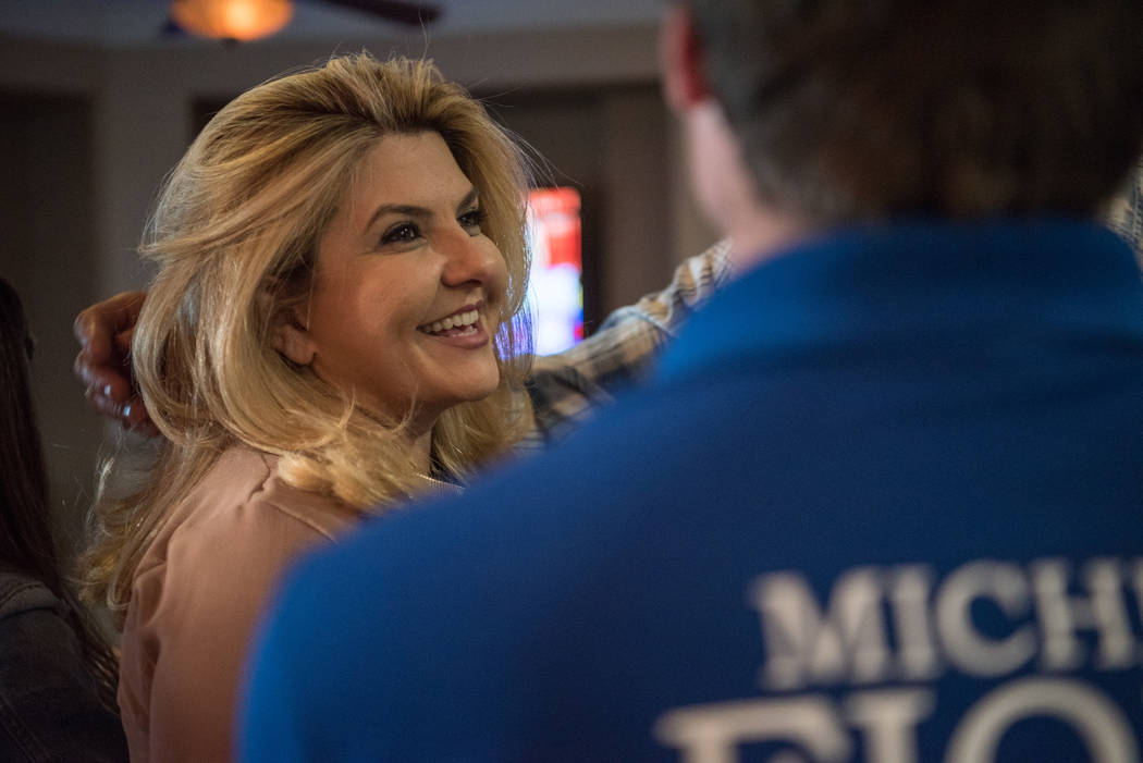 Las Vegas City Council Ward 6 candidate Michele Fiore holds her election night party in her home on Tuesday, June 13, 2017 in Las Vegas. Morgan Lieberman Las Vegas Review-Journal