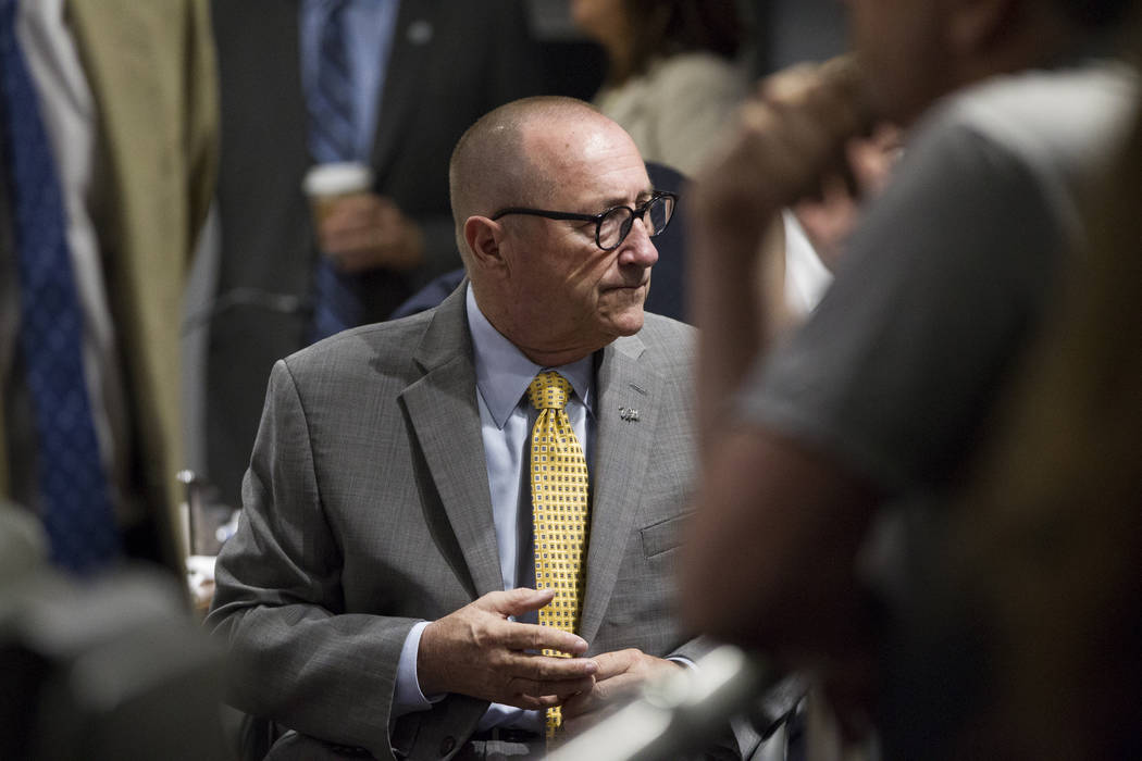 Las Vegas Convention and Visitors Authority CEO Rossi Ralenkotter attends a board meeting on Tuesday, June 13, 2017 in Las Vegas. Erik Verduzco/Las Vegas Review-Journal